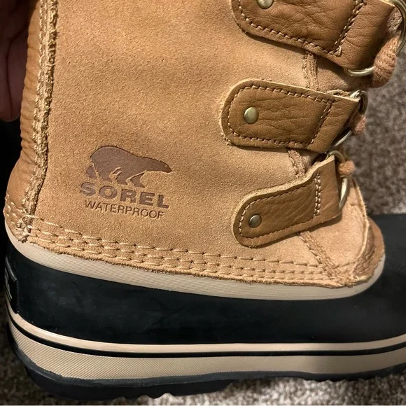 Sorel Joan of Artic Brown Winter Boots Thigh High Snow - Picture 7 of 8